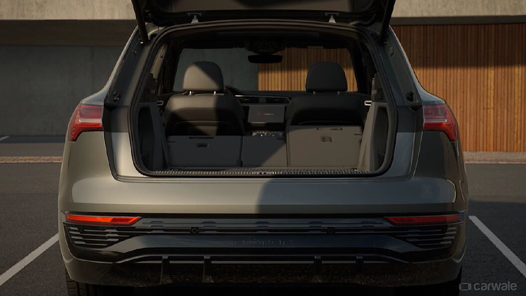 Audi Q8 e-tron Bootspace Rear Seat Folded