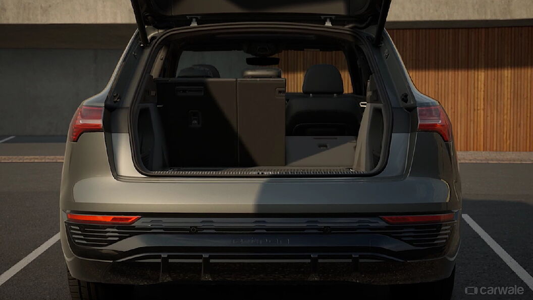 Audi Q8 e-tron Bootspace Rear Split Seat Folded