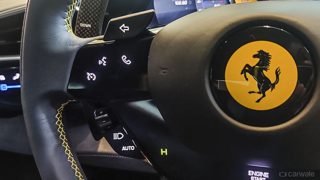 Ferrari 296 GTB Left Steering Mounted Controls