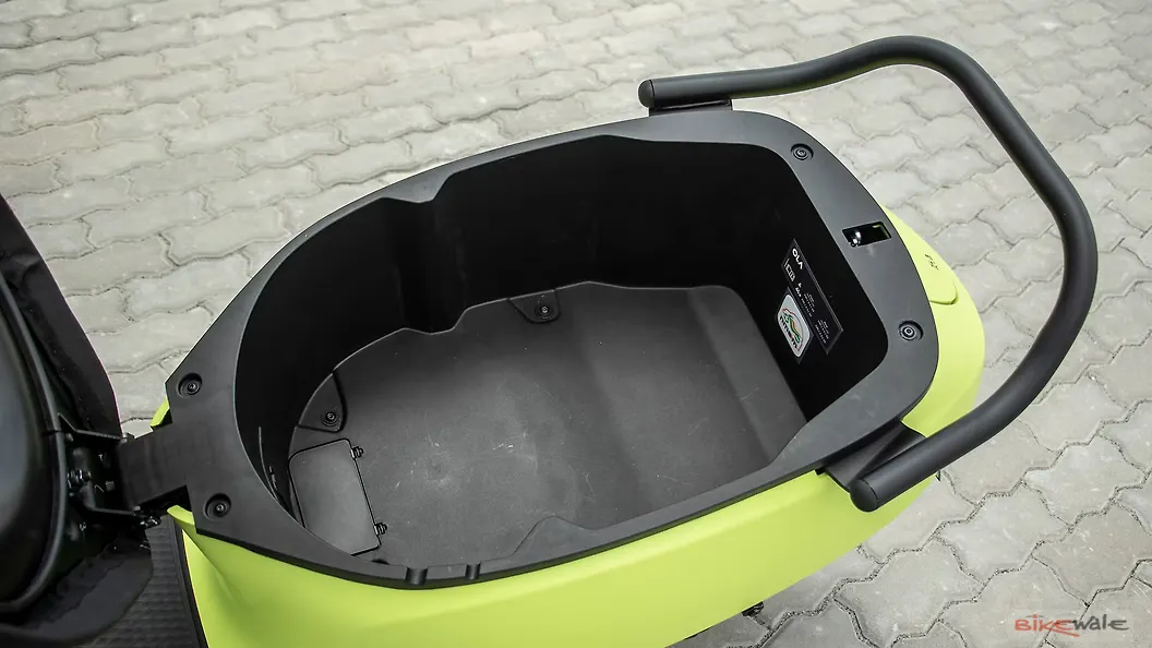 OLA S1 Air Electric Scooter Battery Compartment Image BikeWale