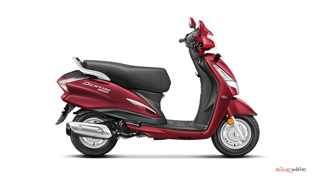 Hero Destini Prime Left Front Three Quarter Image – BikeWale