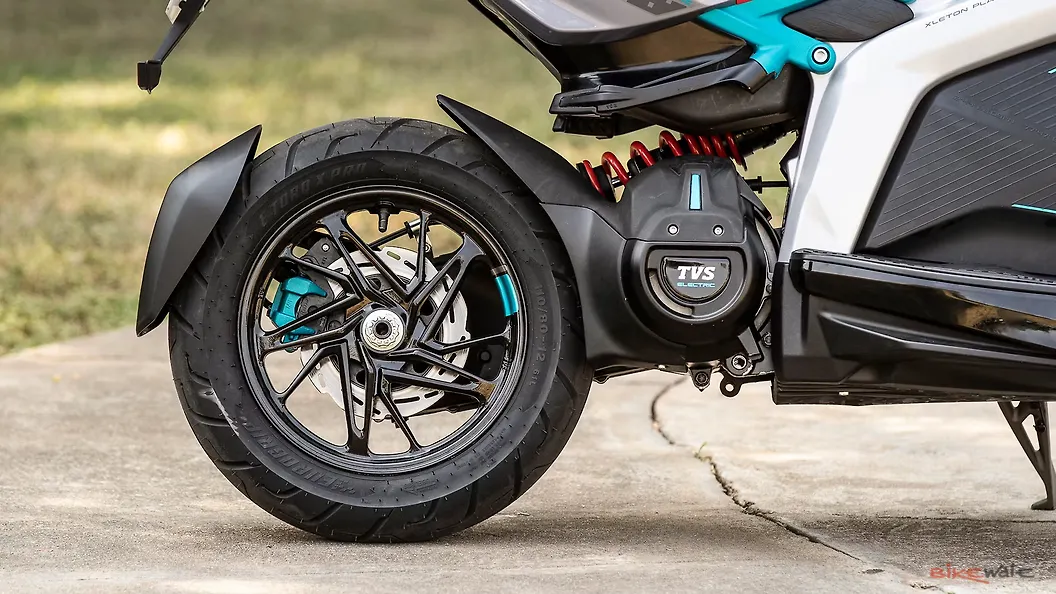 TVS X Rear Alloy Wheel Image BikeWale