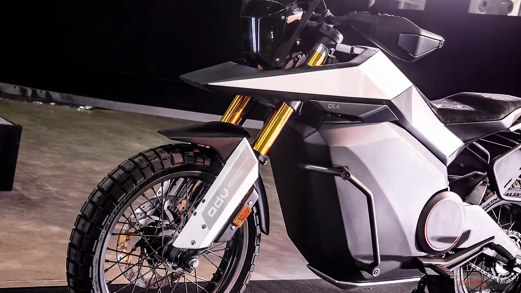 OLA Adventure Front Fairing Image BikeWale