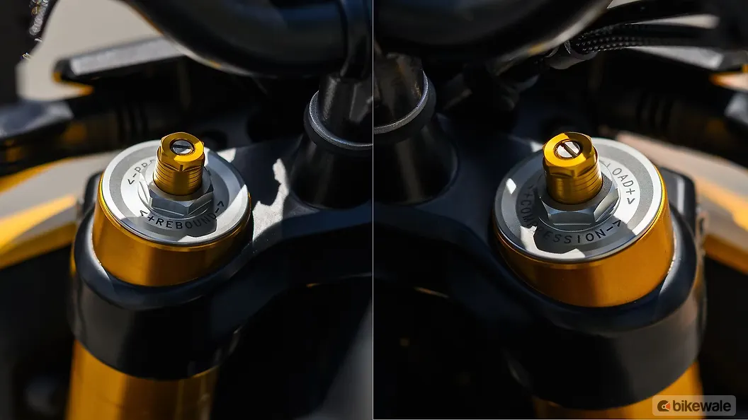 TVS Apache RTR 310 [2023-2024] Front Suspension Preload Adjuster Image ...
