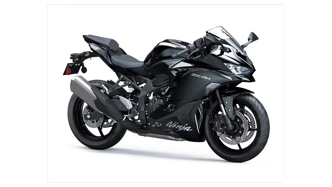 Kawasaki Ninja ZX-4R Right Front Three Quarter Image – BikeWale