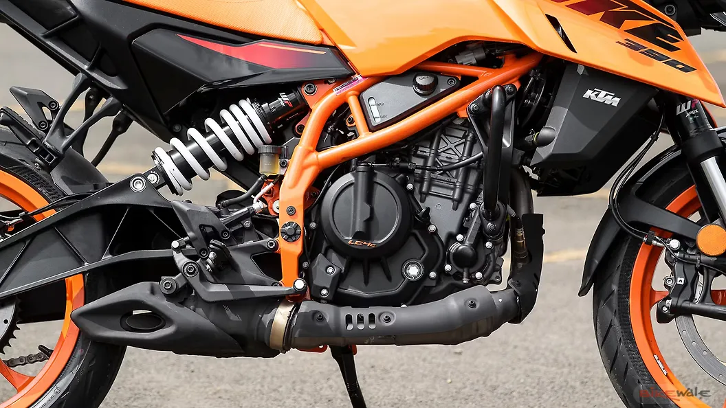 KTM 390 Duke Engine From Right Image BikeWale