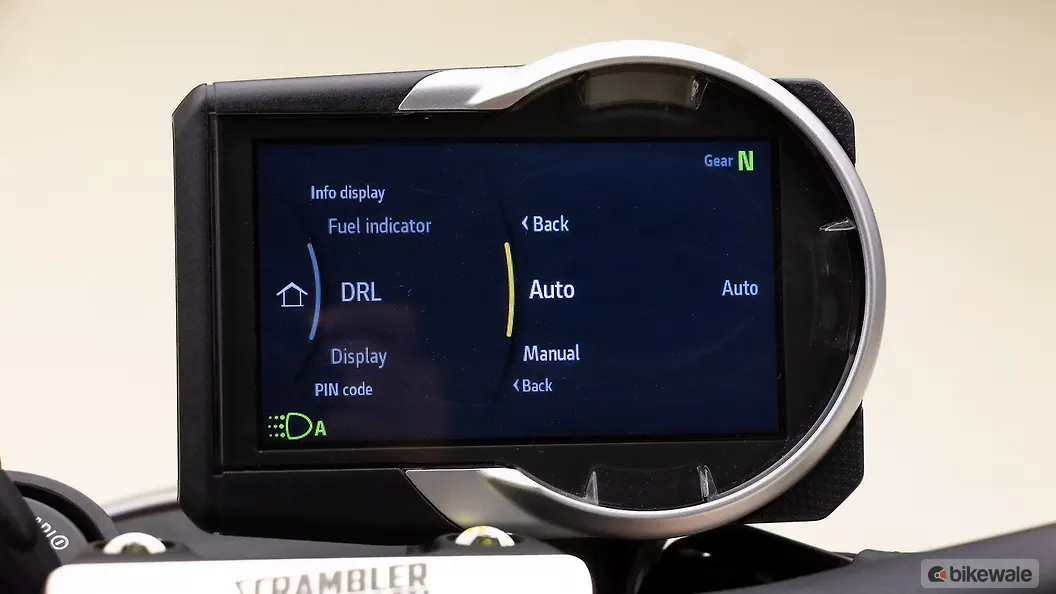 Ducati Scrambler Full Throttle [2023-2024] Fuel Gauge Image – BikeWale