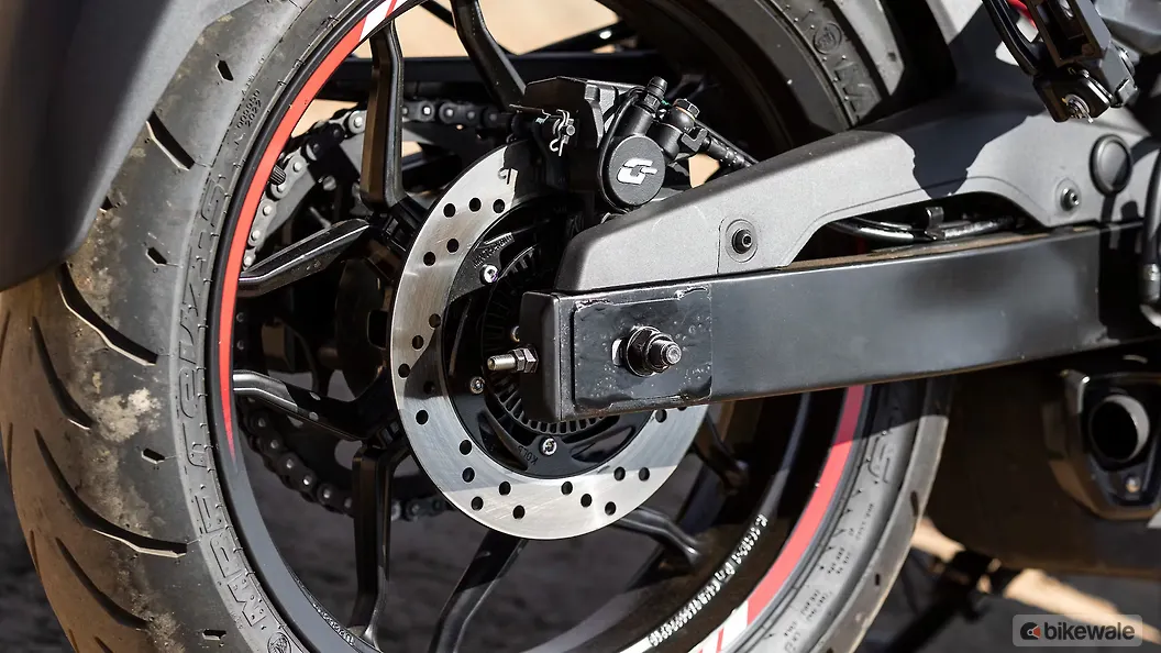 Bajaj Pulsar NS400Z Rear Swing Arm Image BikeWale