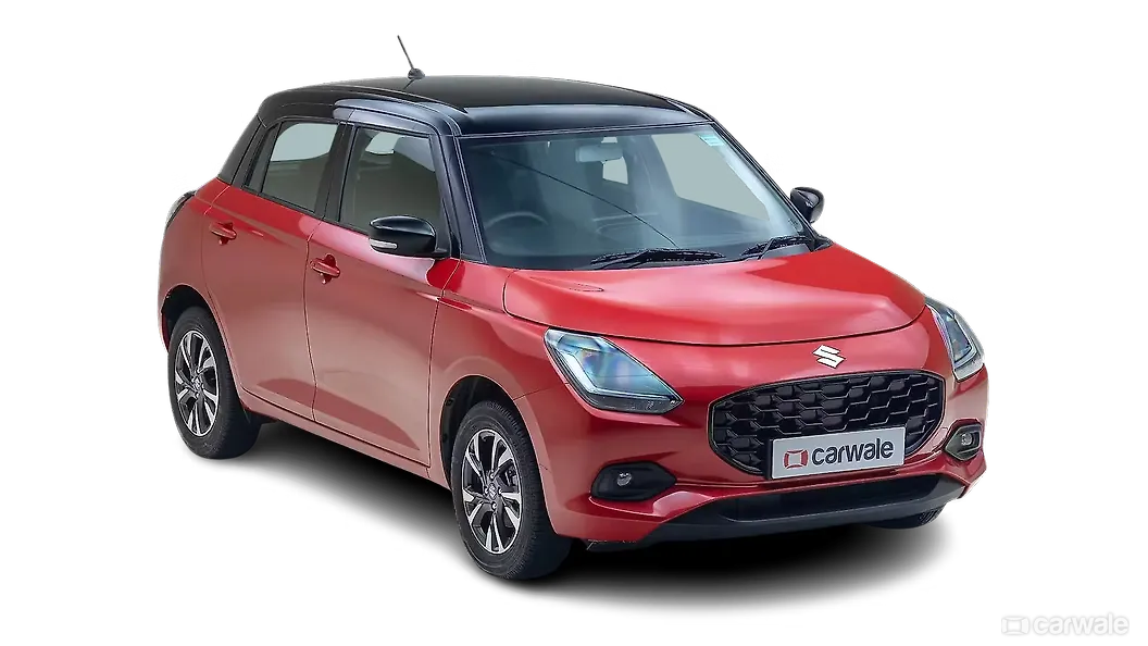 मारुति सुज़ुकी स्विफ़्ट ठीक सामने तीन चौथाई