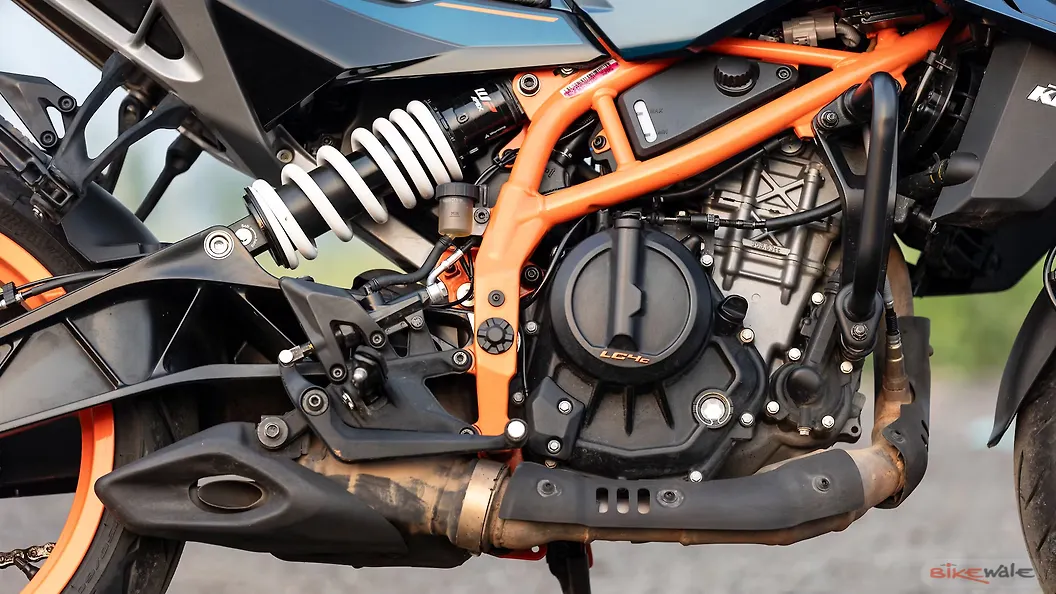 KTM 390 Duke Gear Lever Adjustment Image BikeWale
