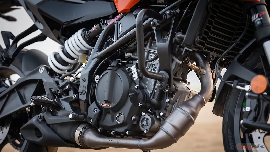 KTM 250 Duke Engine From Right Image BikeWale