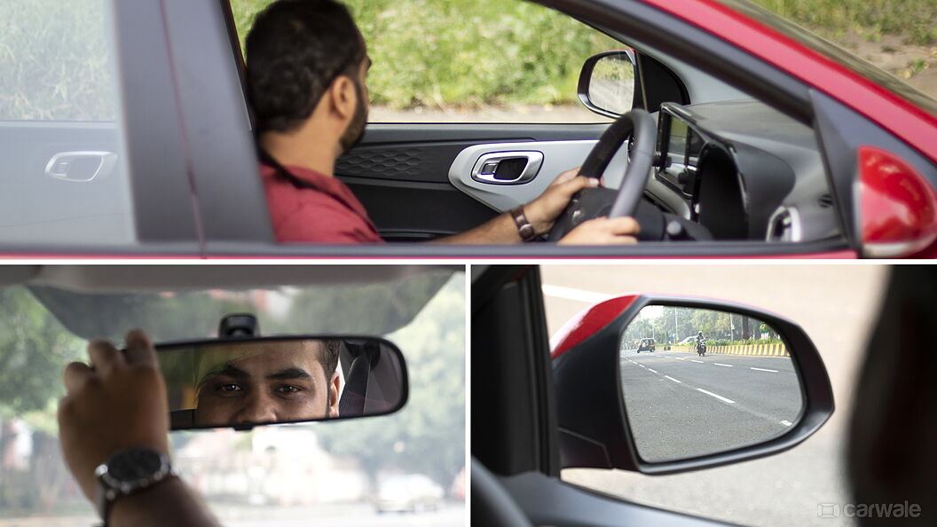 Hyundai Grand i10 Nios Outer Rear View Mirror ORVM Controls
