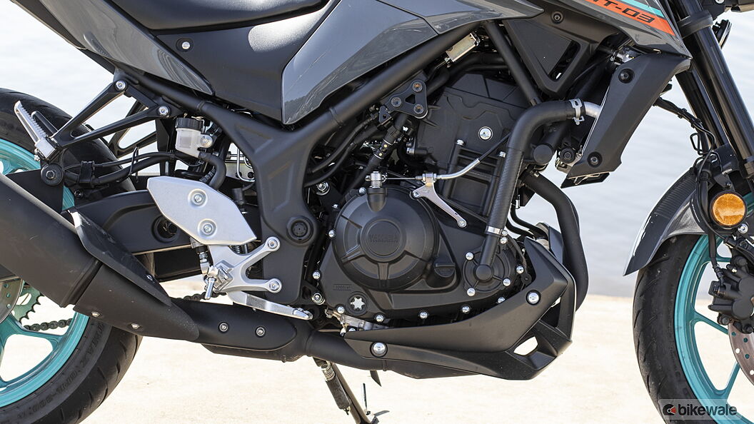 Yamaha MT-03 Engine From Right