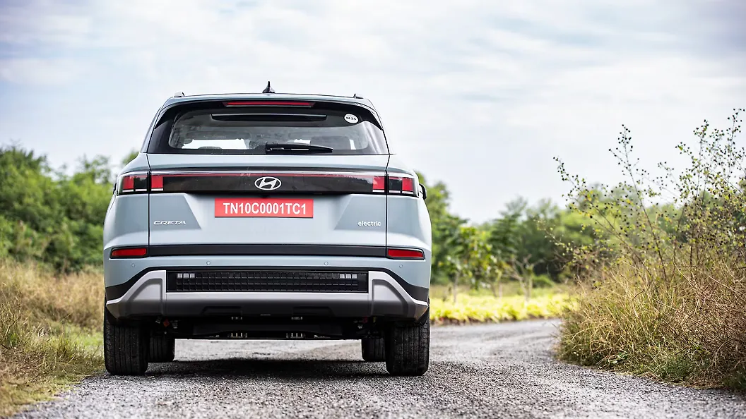 Hyundai Creta Electric Rear View