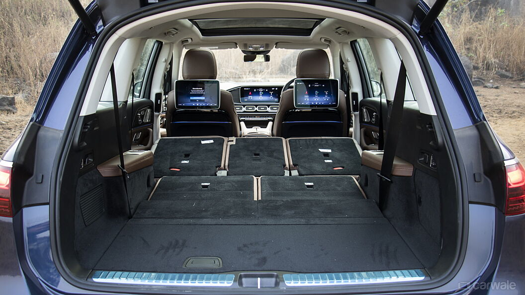 Mercedes-Benz GLS Bootspace Second and Third Row Folded