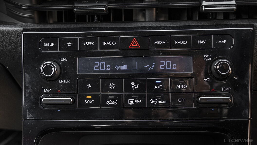 Hyundai Creta N Line AC Controls