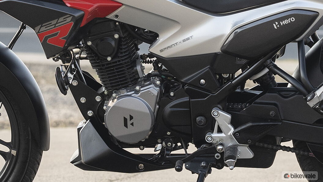 Hero Xtreme 125R Engine From Left