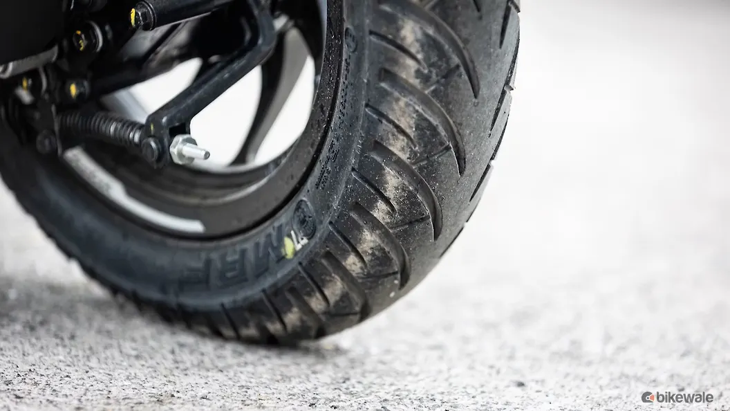 Bajaj Chetak Rear Alloy Wheel Image BikeWale