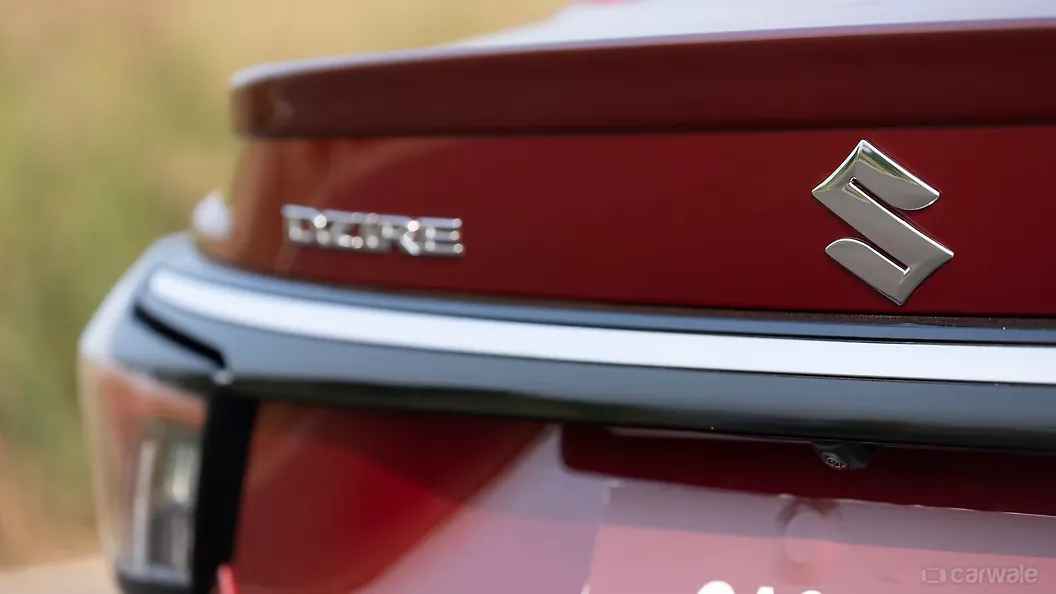 Maruti Suzuki Dzire Rear Logo