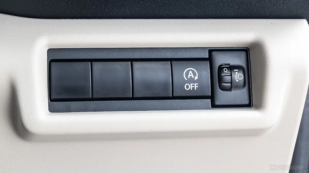 Maruti Suzuki Dzire Dashboard Switches