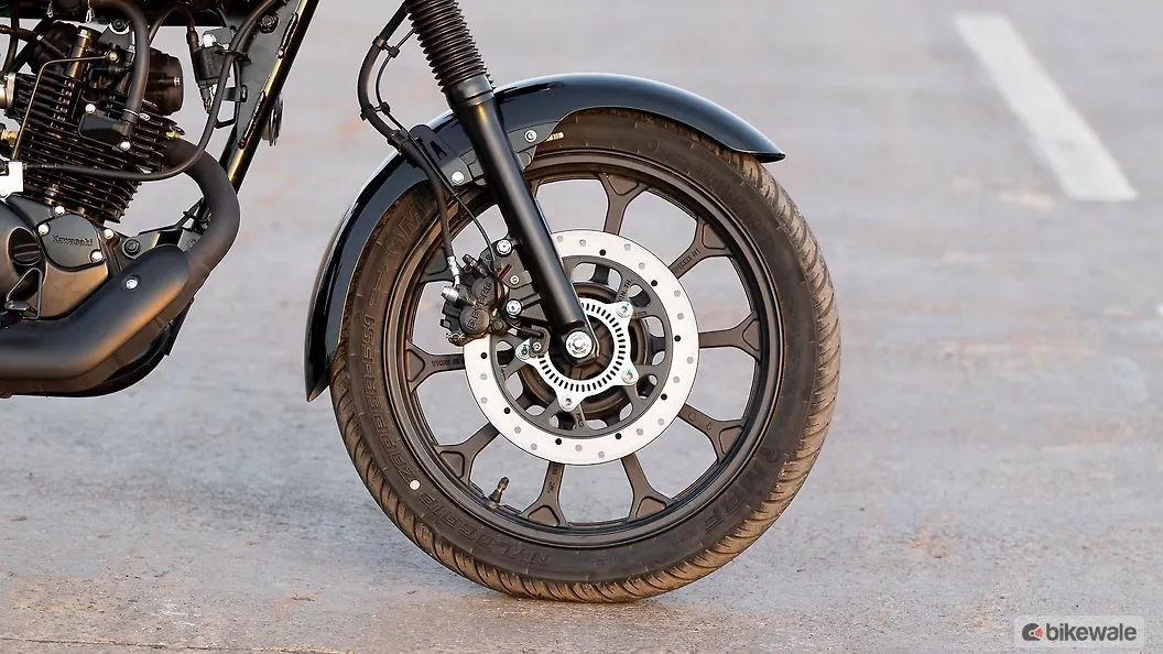 Kawasaki W175 Front Alloy Wheel Image – BikeWale