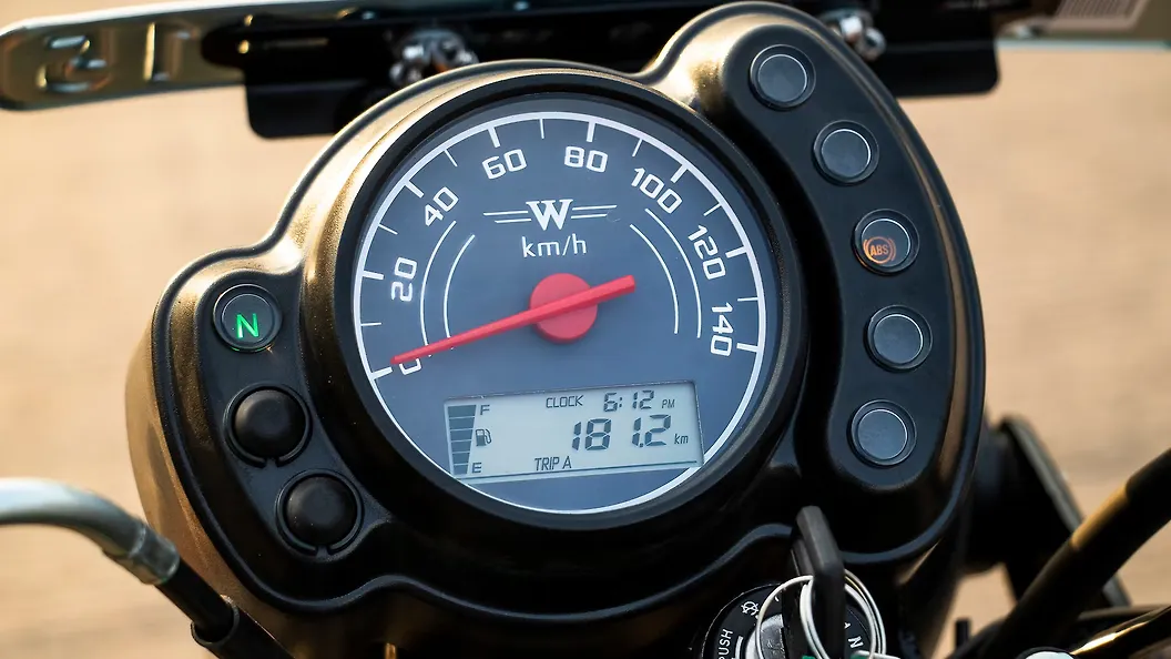 Kawasaki W175 Speedometer Image – BikeWale