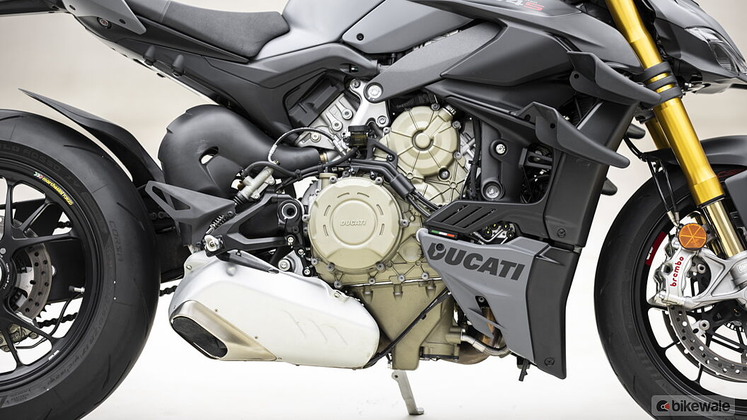 Ducati Streetfighter V4 Engine From Right