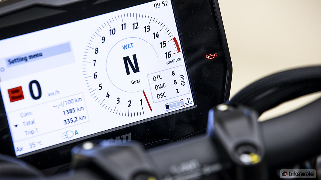 Ducati Streetfighter V4 Gear Shift Indicator