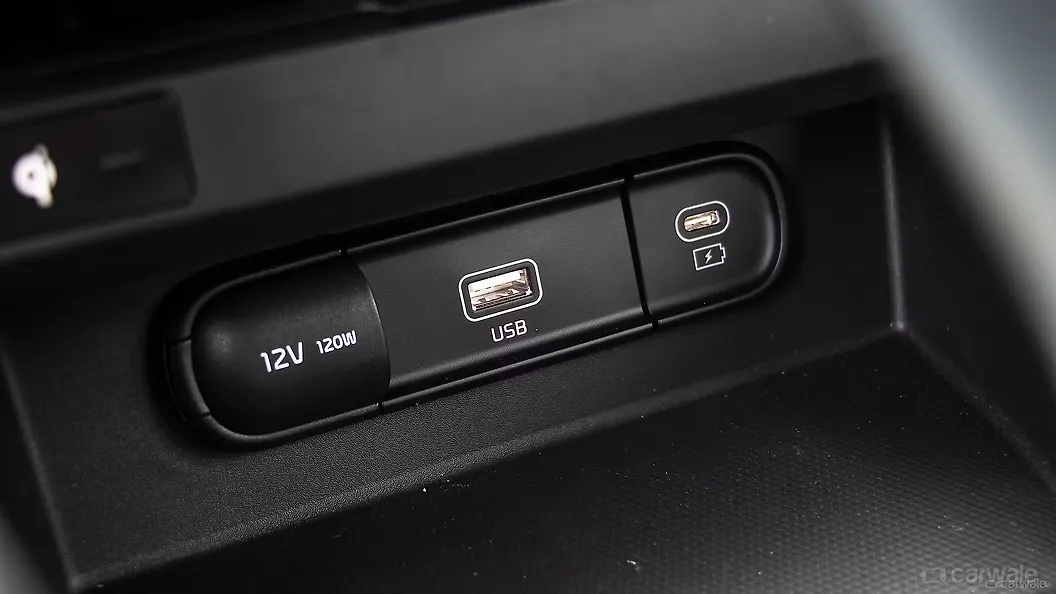 Discontinued Kia Old Generation Seltos 2024 USB Port/AUX/Power Socket/Wireless Charging