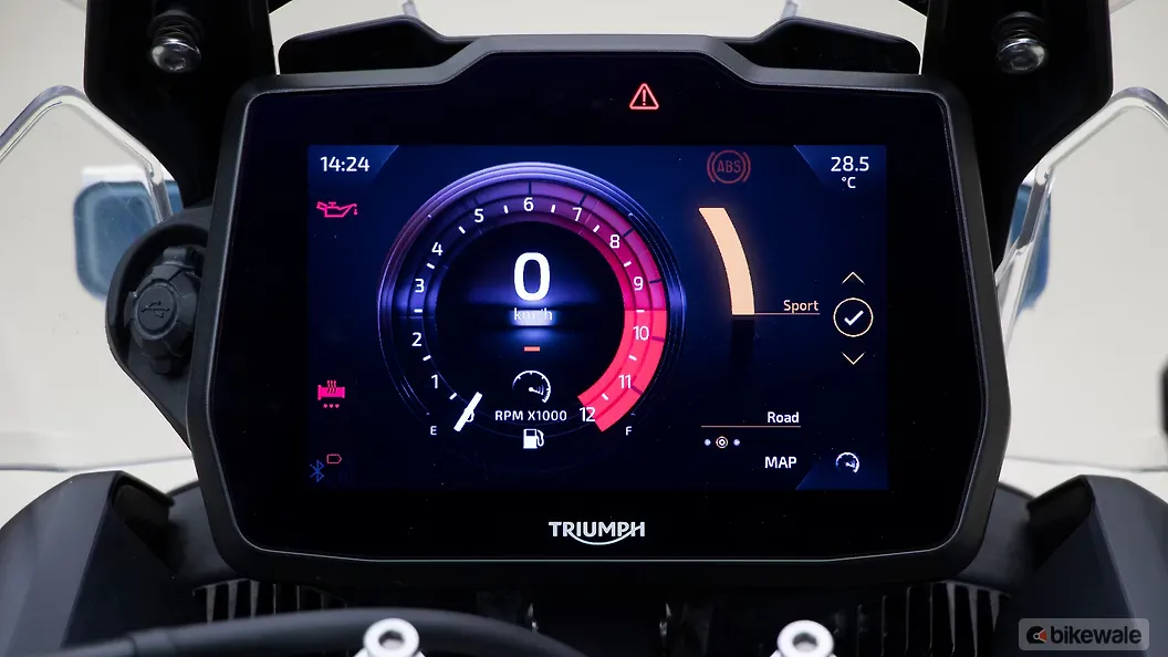 ट्रायम्फ़ टाइगर 900 ओडोमीटर