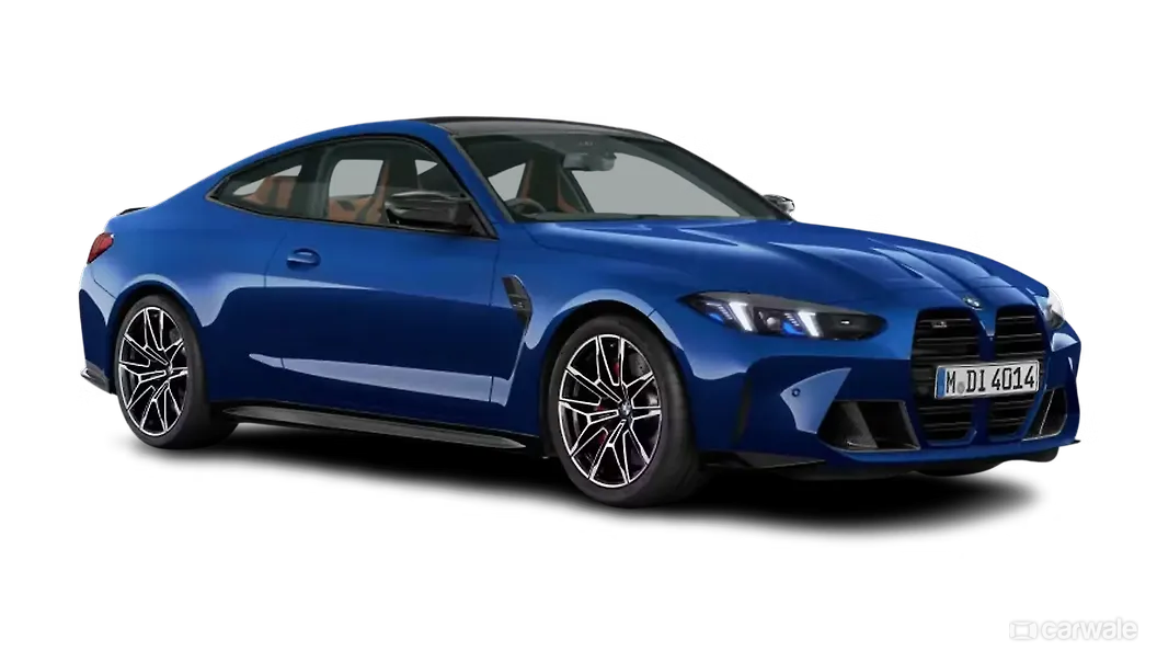 बीएमडब्ल्यू m4 ठीक सामने तीन चौथाई