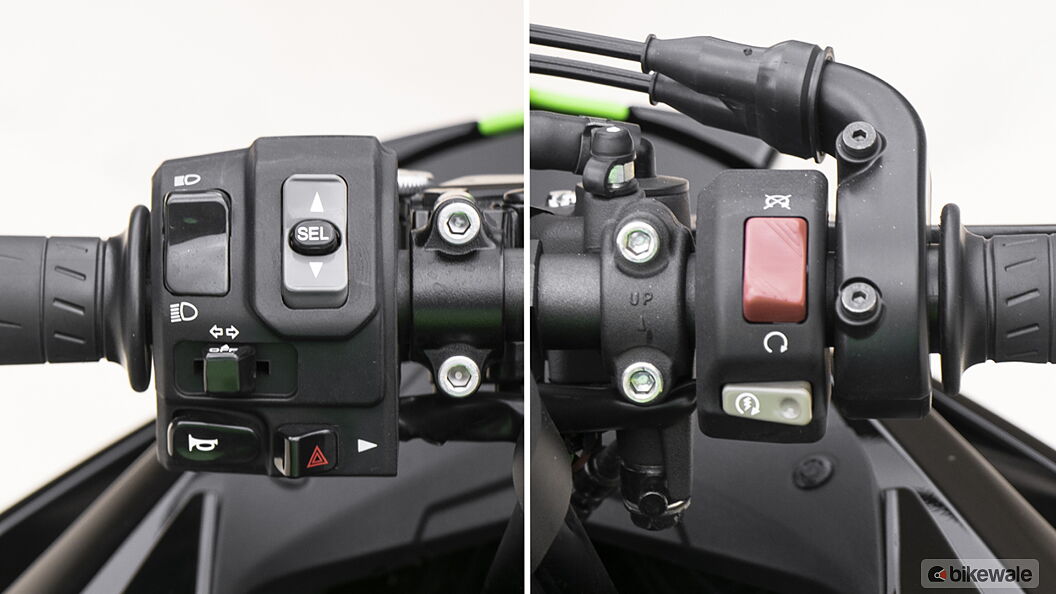 Kawasaki Ninja ZX-6R Left Side Multifunction Switchgear