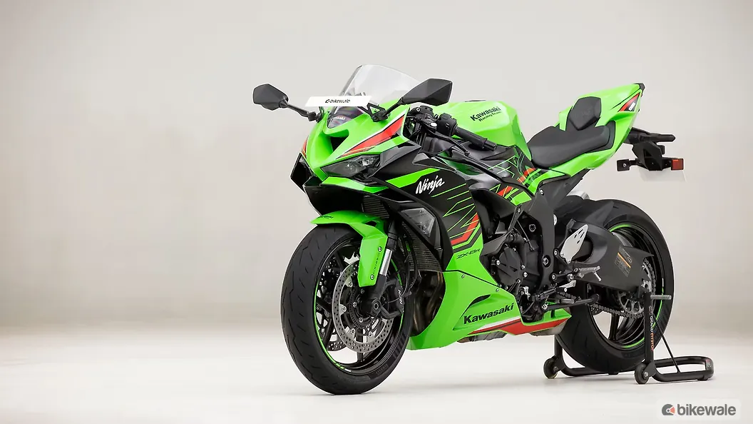 公式の店舗 Kawasaki Ninja ZX-6R Left Front Three Quarter Image – BikeWale 絵画/タペストリー