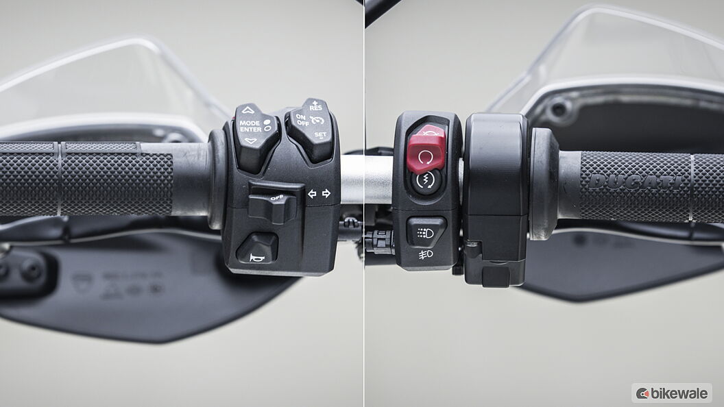 Ducati DesertX Left Side Multifunction Switchgear