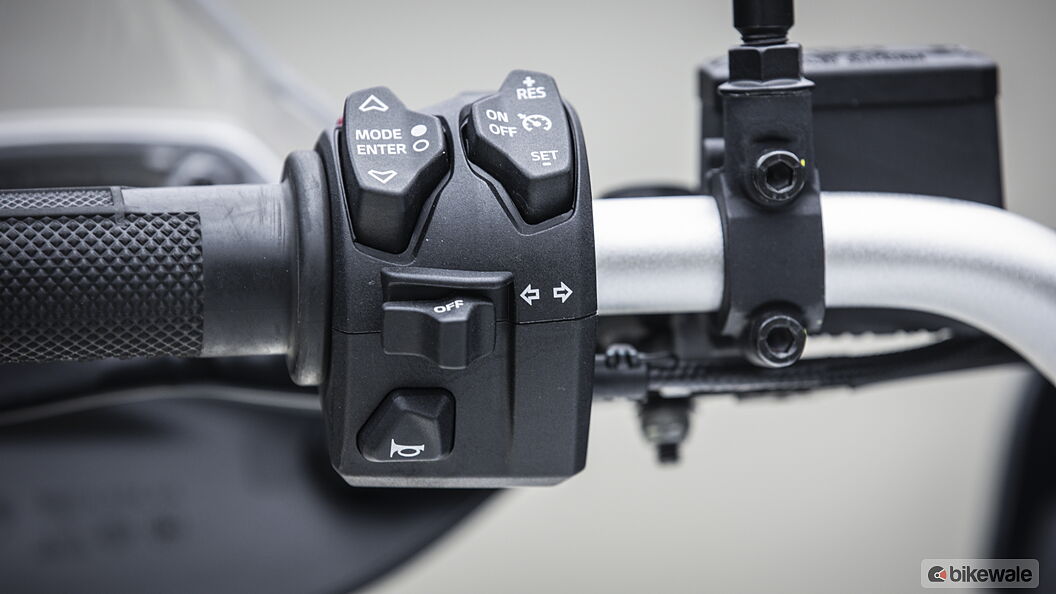 Ducati DesertX Left Side Multifunction Switchgear