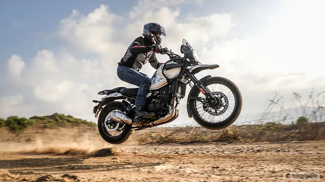 Royal Enfield Himalayan 450 Front View Image BikeWale