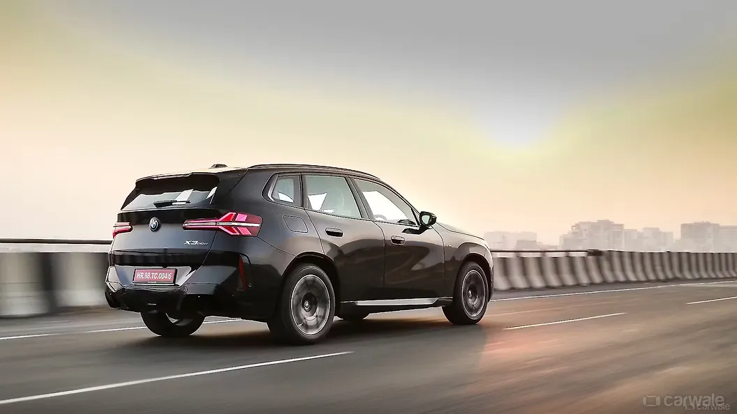 BMW X3 Right Rear Three Quarter