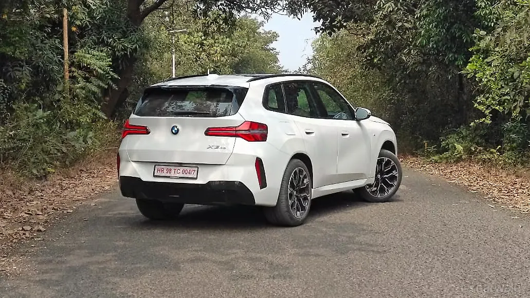 BMW X3 Right Rear Three Quarter