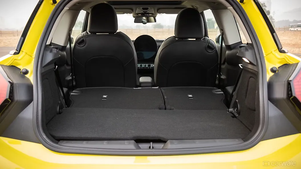 Mini Cooper Bootspace Rear Seat Folded