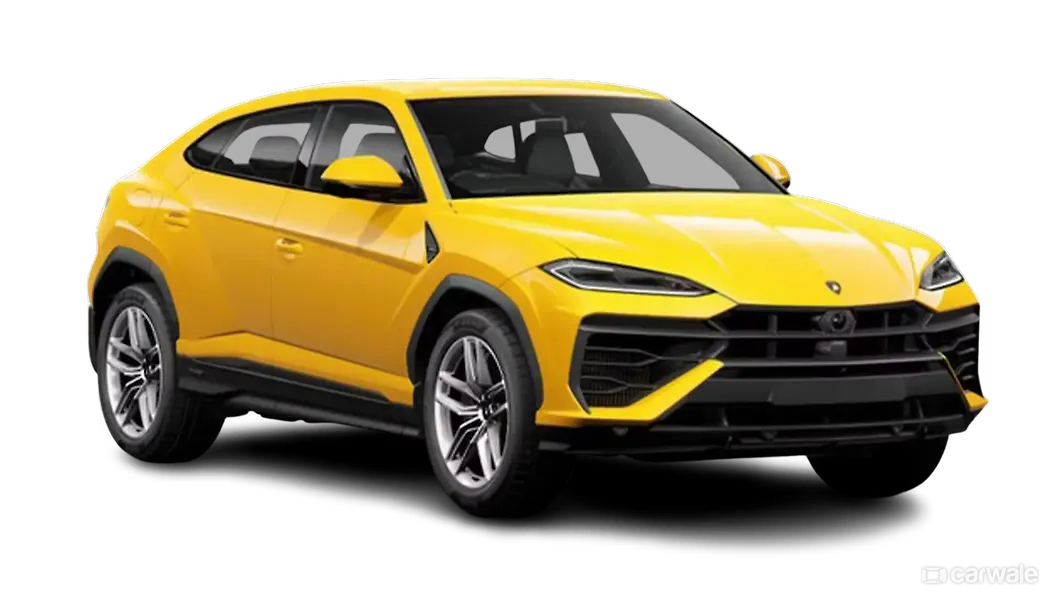 लैम्बॉर्गिनी उरुस SE ठीक सामने तीन चौथाई