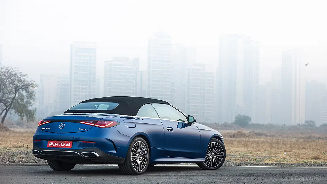 CLE Cabriolet Left Rear Three Quarter Image, CLE Cabriolet Photos in ...