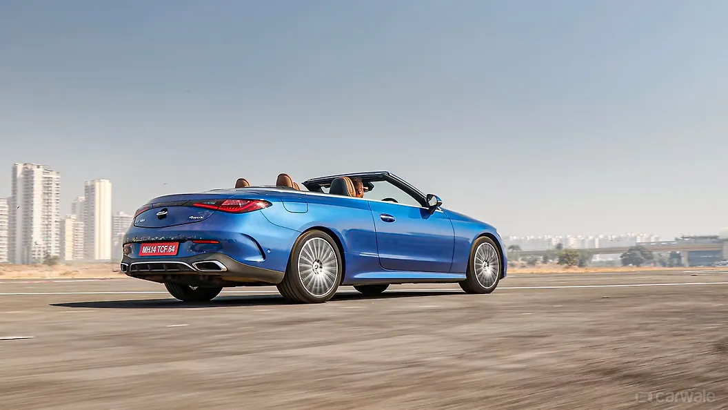 CLE Cabriolet Right Rear Three Quarter Image, CLE Cabriolet Photos in ...