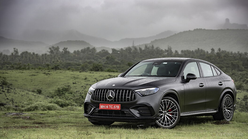 AMG GLC43 Coupe Left Rear Three Quarter Image, AMG GLC43 Coupe Photos ...