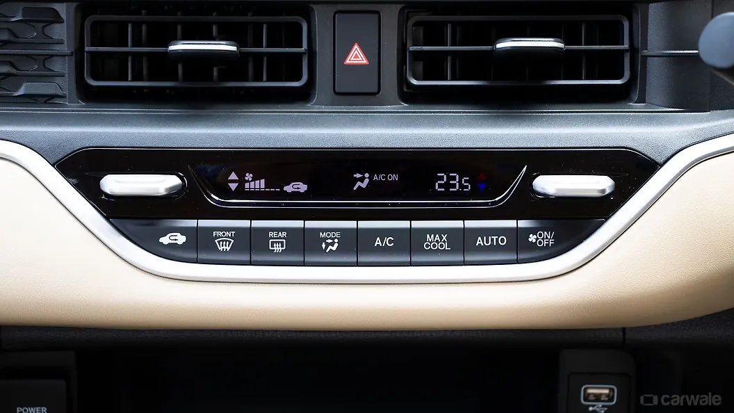 Honda Amaze AC Controls