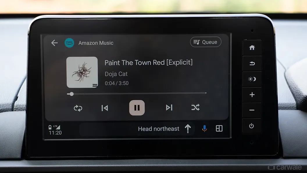 Honda Amaze Infotainment System