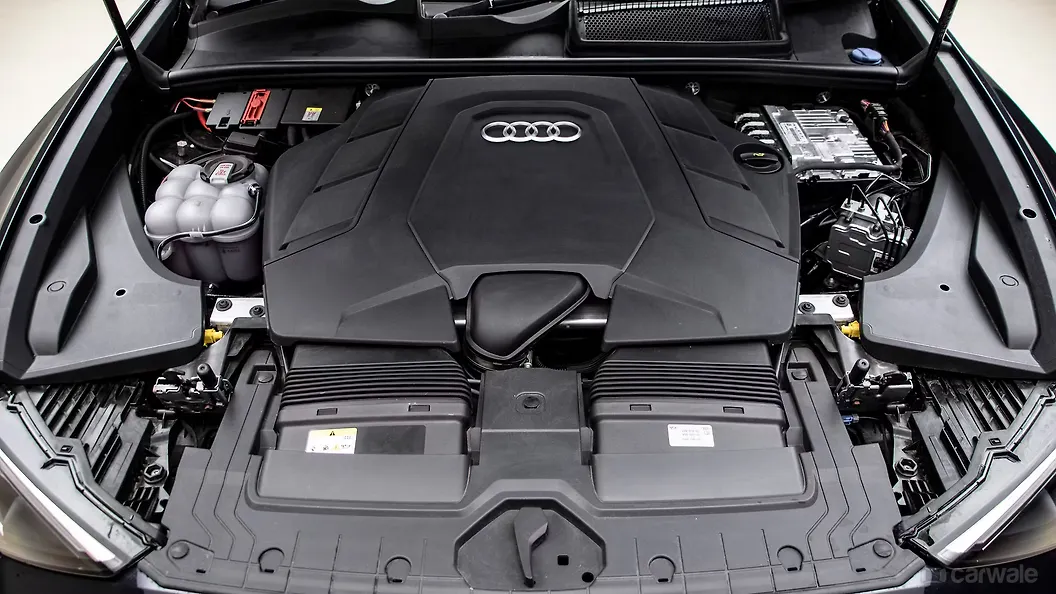 Audi Q8 Engine Shot