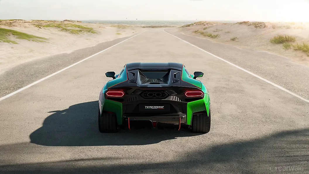 Lamborghini Huracan Evo Rear View