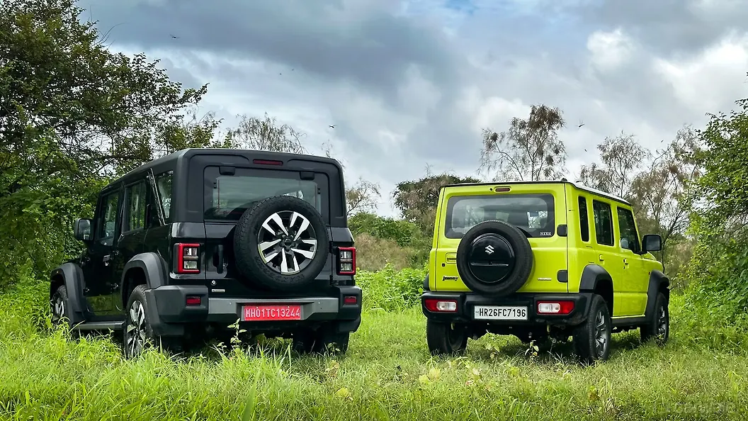 Maruti Suzuki Jimny Rear View Maruti Suzuki Jimny Rear View