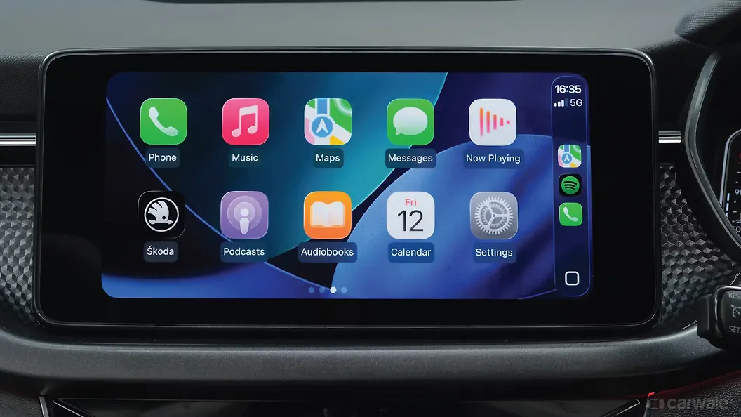 Skoda Kushaq Facelift Infotainment System