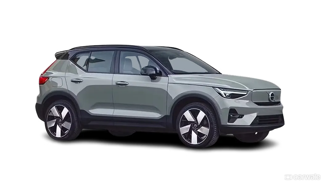 वॉल्वो EX40 ठीक सामने तीन चौथाई